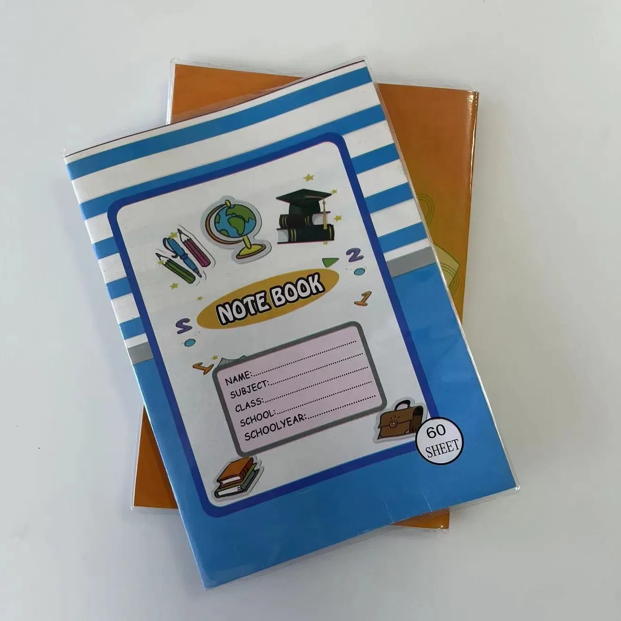 Создание симпатичного детского блокнота для школьников с тетрадями.